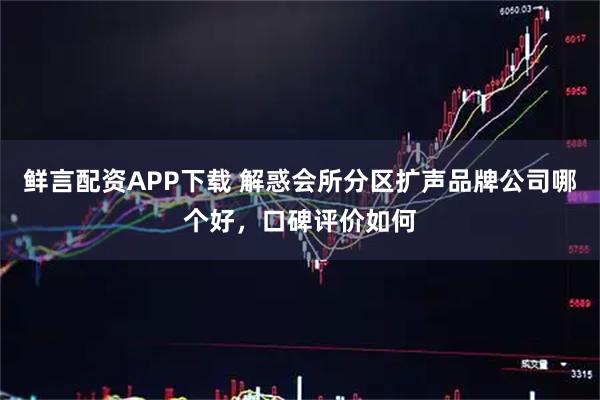鲜言配资APP下载 解惑会所分区扩声品牌公司哪个好，口碑评价如何